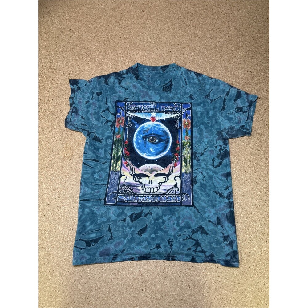 Vintage Grateful Dead Shirt Small/Medium Summer 1995 Tie-Dye